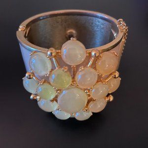J. Crew Jeweled Pink Bracelet